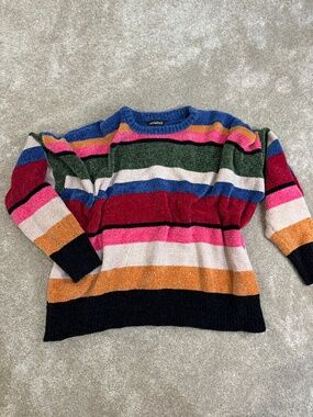 the softest striped sweater